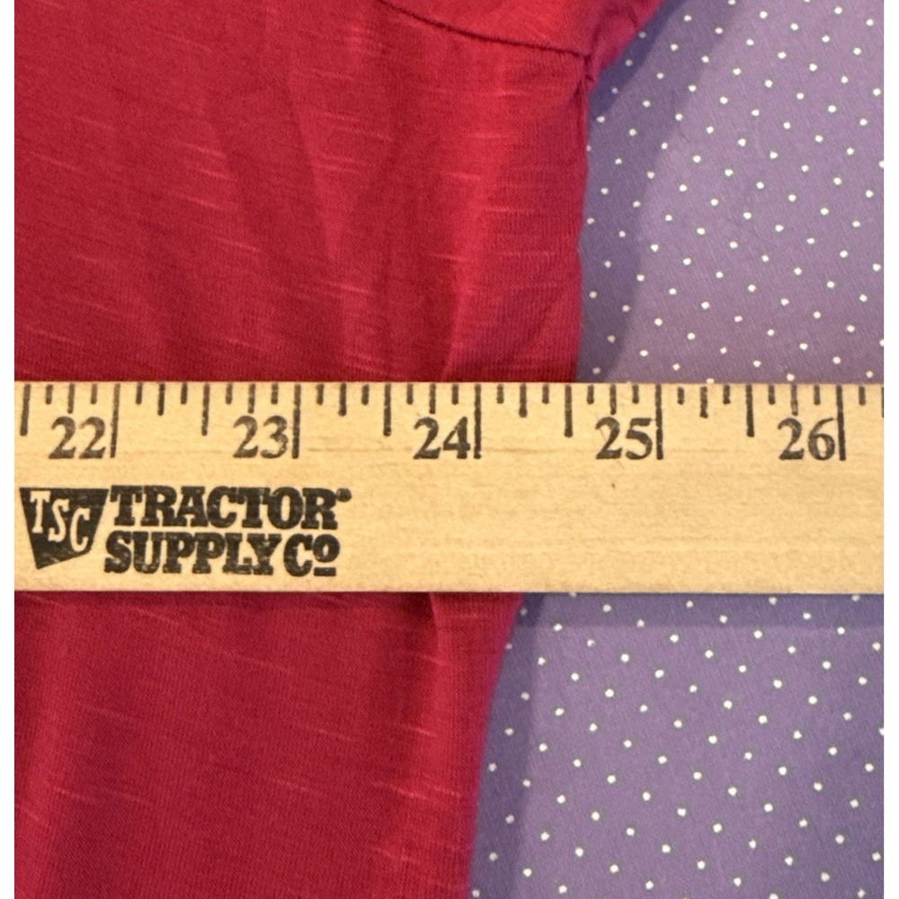 LOGO by Lori Goldstein Womens 3X Pink Long Sleeve Top Dress Tunic Pockets Beach - Picture 7 of 9